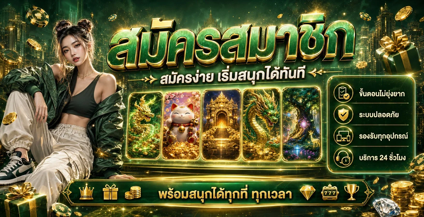 Soi88 รวมเกมครบทุกค่าย สล็อต บาคาร่า กีฬา หวย